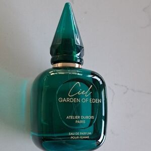 Ciel Garden of Eden Eau de Parfum, Paris- Teal Glass Bottle